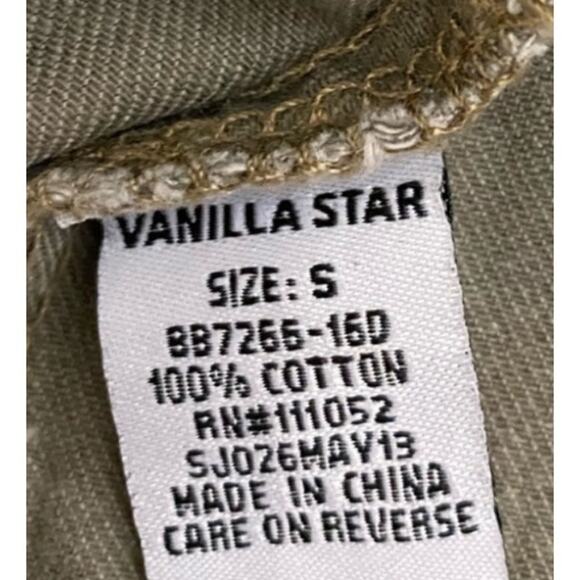 Hippie Laundry Vanilla Star Women’s Khaki Green Camo Anorak Jacket, Size Small - Picture 12 of 13